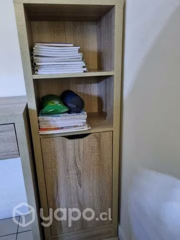 Escritorio y librero