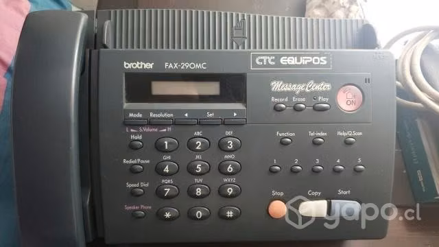 Fax fotocopiador marca brother