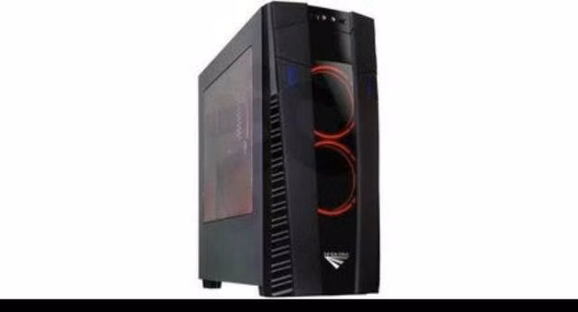 Gabinete Spektra Eclipse rojo