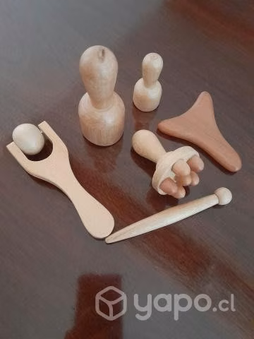 Kid de 6 productos para masajes Facial