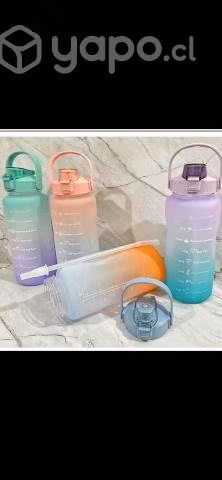 BOTELLA MOTIVADORA tus dos litros de agua al día