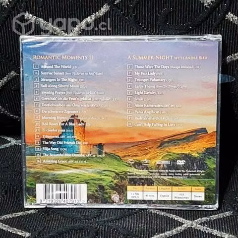Cd+dvd andre rieu / romantics moments 2 (2018)