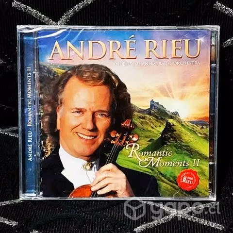 Cd+dvd andre rieu / romantics moments 2 (2018)