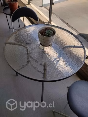 Juego de terraza para departamento