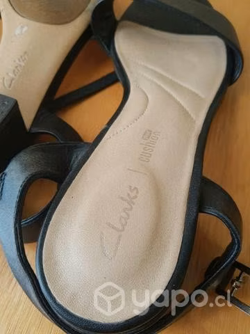 Sandalias Clarks cuero - Imagen 2
