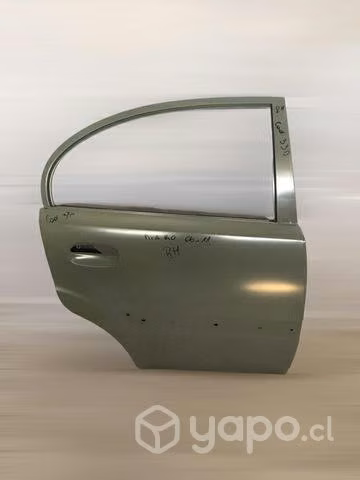 Puerta trasera rh Kia rio 2006 2011 marca