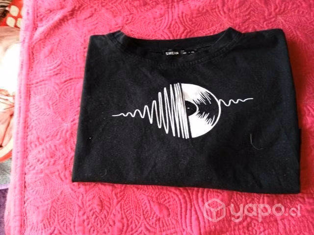 Crop Top negro Shein