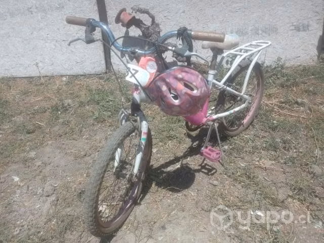Bicicleta Bianchi edición Barbie aro 20