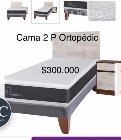 Cama 2 plazas