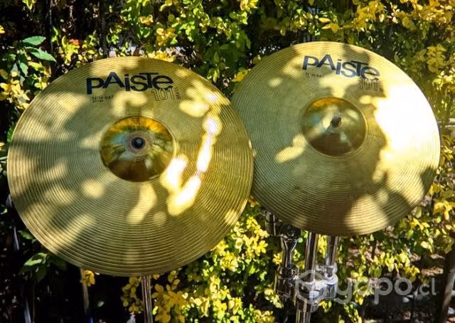 Hi hat Paiste 101 14" - Imagen 3