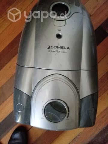 Aspiradora excelente trabajando