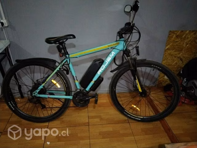 Bicibleta rojem eléctrica