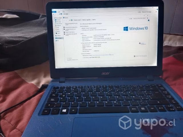 Notebook Acer usado - Imagen 2