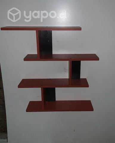 Repisa zigzag roja - Imagen 2