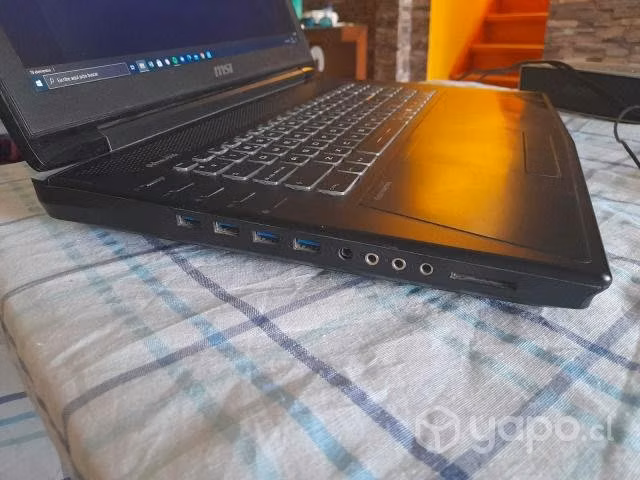 Gamer MSI Core i 7 dos discos uno ssd 256 y un ter