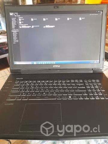 Gamer MSI Core i 7 dos discos uno ssd 256 y un ter