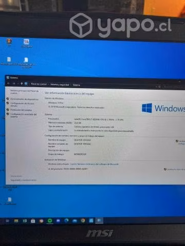 Gamer MSI Core i 7 dos discos uno ssd 256 y un ter