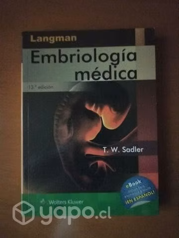 Embriologia médica - Langman 13 ed