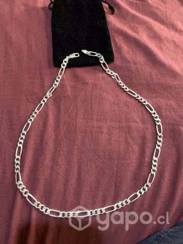 Cadena de plata Cartier gruesa - Imagen 2