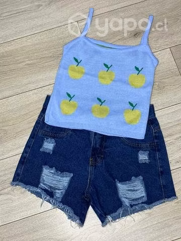 Short y top