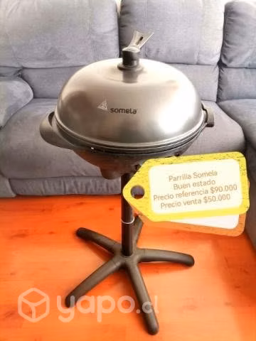 Parrilla eléctrica somela