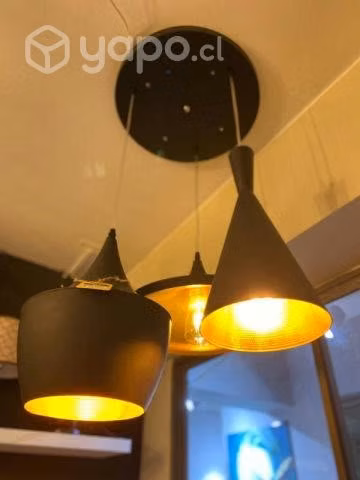 💡lámpara colgante triple