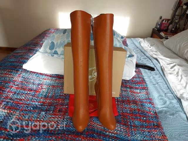 Botas beige 39. Nuevas