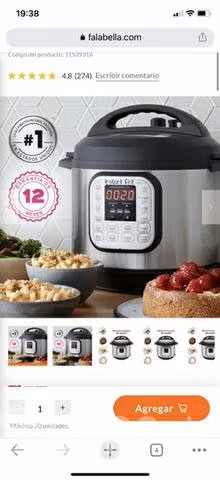Olla a Presion Instant Pot