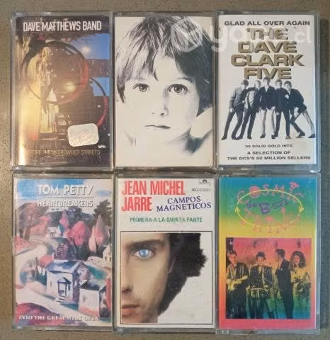 Cassettes Música Anglo