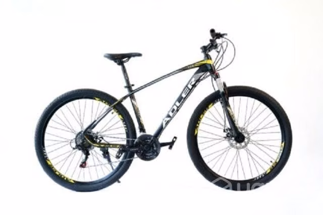 Bicicleta mtb aro 29 adler amarillo