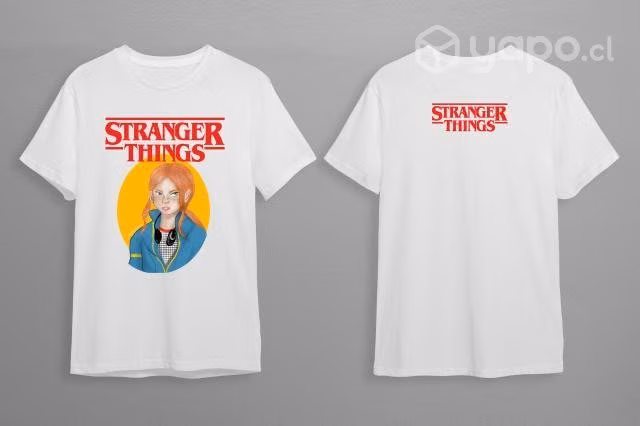 Poleras de Stranger Things Dibujos hechos por mi