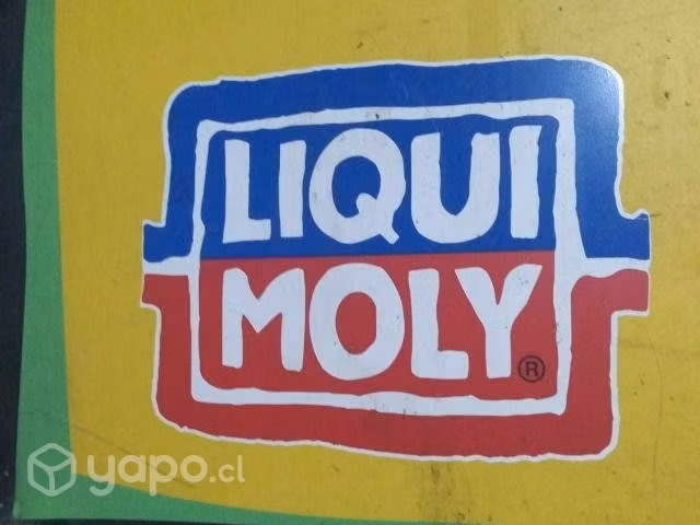 Letrero de laton antiguo Liqui Moly - Imagen 3