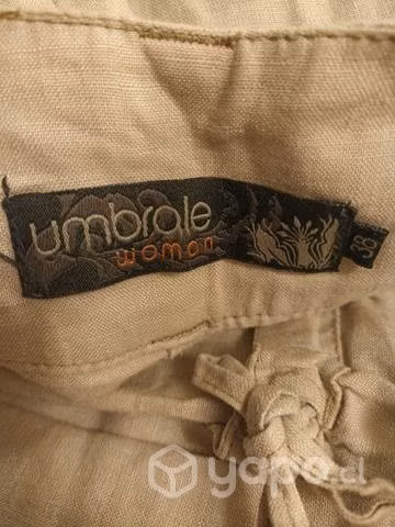 Pantalón umbrale lino talla 38 - Imagen 6