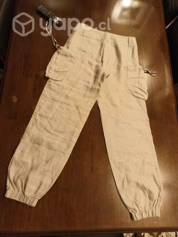 Pantalón umbrale lino talla 38