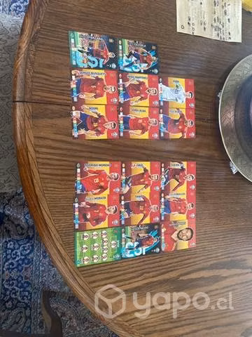 Pack 17 cartas de españa euro 2020 adrenalyn xl