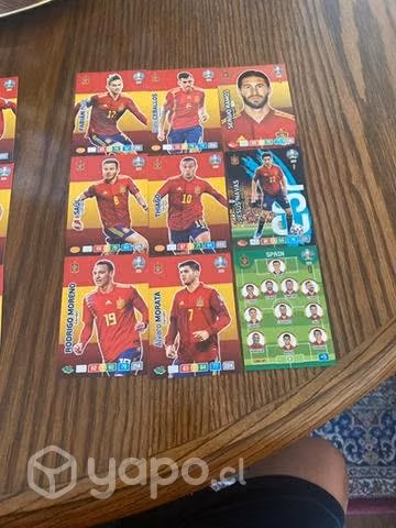Pack 17 cartas de españa euro 2020 adrenalyn xl - Imagen 3
