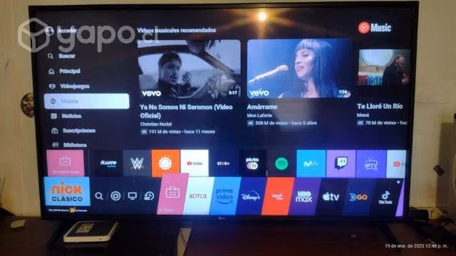 Smartv LG 55 pulgada