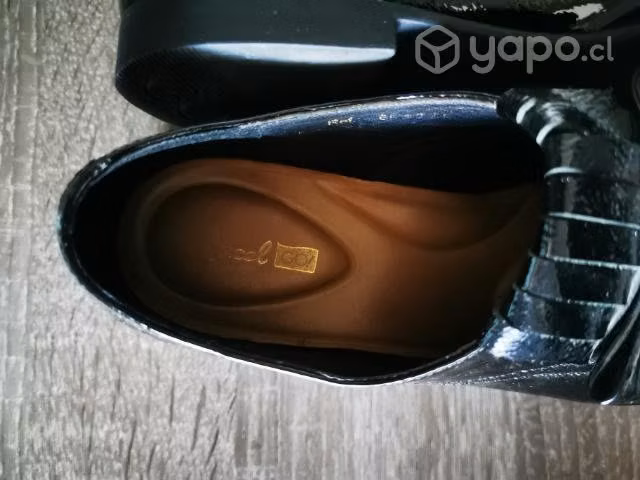 Zapato mocasin cuero charol gacel talla 36 - Imagen 4