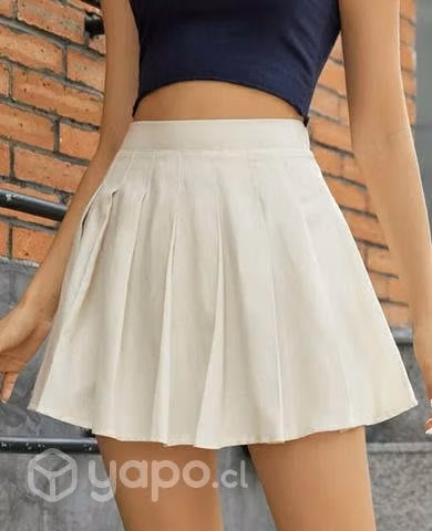 Crop top falda top