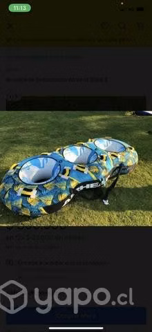Arrastrable sacachucha 3 personas airblast