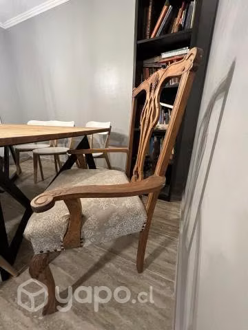 Sítiales antiguedad madera nativa