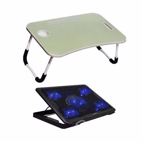 Mesa plegable+ base enfriadora para notebook