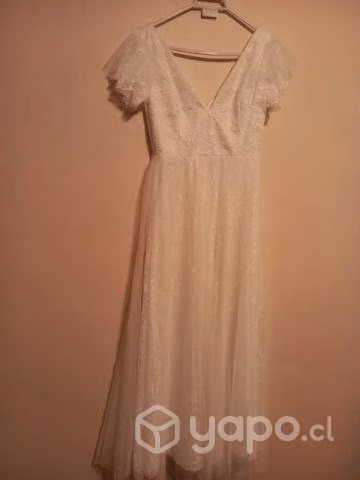 Traje de novia talla S 1 solo uso