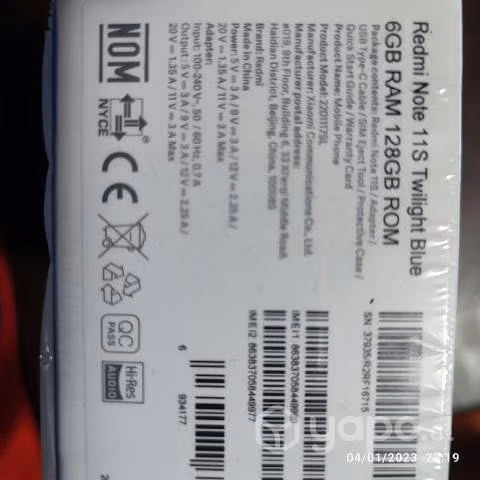 Celular nuevo, sellado