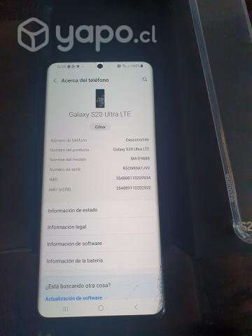 Samsung galaxy S20 ultra de 12 y 128 gb con detall - Imagen 4