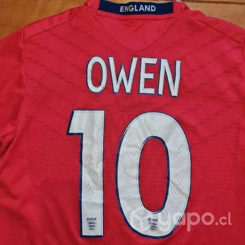 Camiseta Umbro Inglaterra Michael Owen