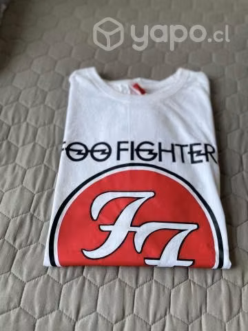 Polera Foo Fighters Talla L Algodon - Imagen 3