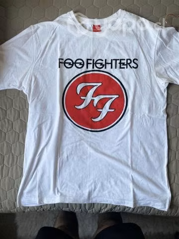 Polera Foo Fighters Talla L Algodon