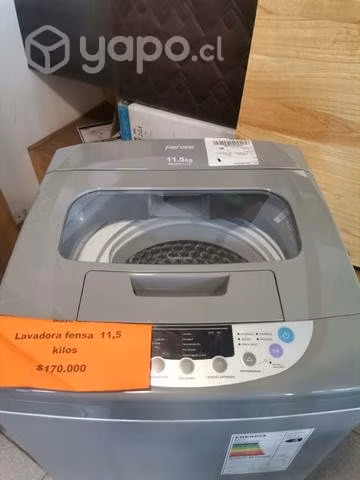 Lavadora fensa 11.5 kilos