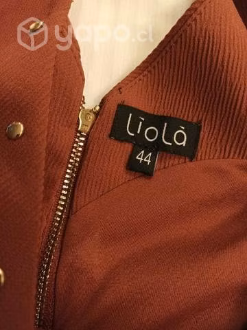 Vestido LIOLA talla 44.Color terracota